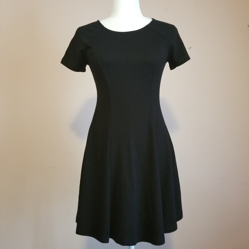 Basic Black Scuba Dress